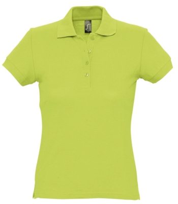 Рубашка поло женская Passion 170, зеленое яблоко, зеленый, хлопок