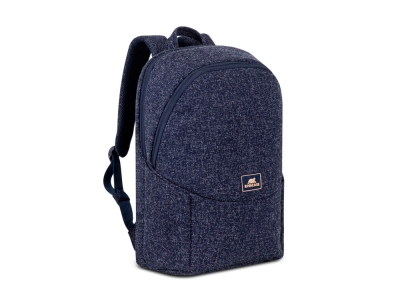 Стильный городской рюкзак с отделением для ноутбука 15.6", синий, полиэстер