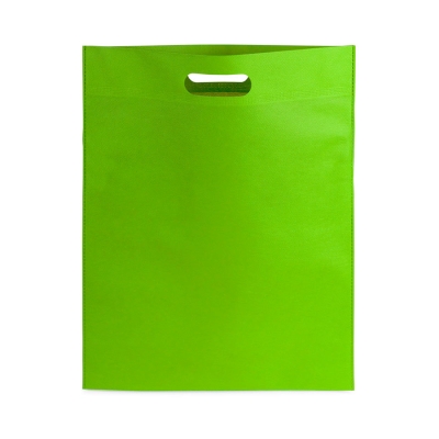 Сумка BLASTER, зеленый, 43х34 см, 100% полиэстер, 80 г/м2, зеленый, нетканый материал 80 г/м2