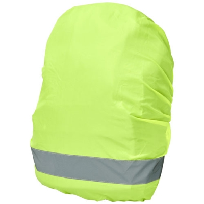 Светоотражающий и водонепроницаемый чехол для рюкзака William, желтый, полиэстер