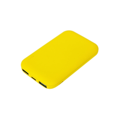 Внешний аккумулятор Velutto 5000 mAh, желтый, желтый, пластик