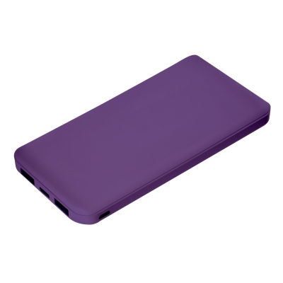 Внешний аккумулятор Elari Plus 10000 mAh, фиолетовый, фиолетовый, пластик