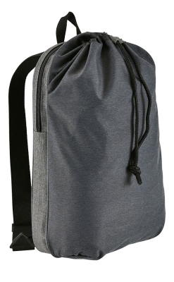 Рюкзак Uptown, черный меланж, черный, 600d, 70% - нейлон, 30% - полиэстер; полиэстер 100%