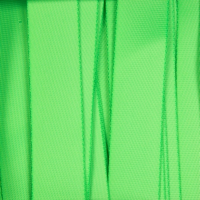 Стропа текстильная Fune 25 M, зеленый неон, 100 см, зеленый, полиэстер