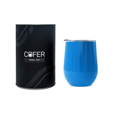 Набор Cofer Tube CO12 black (голубой), голубой, металл