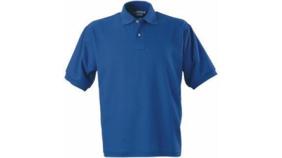 Рубашка-поло "Boston" 100% хлопок., синий