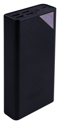 Мобильный аккумулятор Digma DGP-30000-4U 30000mAh QC4.0/PD3.0 22.5W 3A 4xUSB-A/USB-C черный (DGP-30000-4U-B)