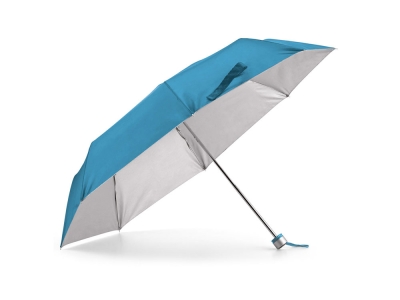 Компактный зонт «TIGOT», голубой, полиэстер