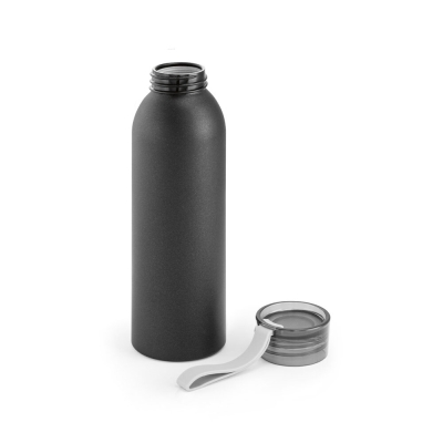 RIO. Бутылка для спорта 660 мл, чёрный, алюминий, полипропилен.