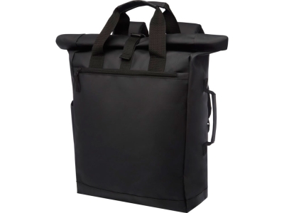 Водонепроницаемый рюкзак «Resi» для ноутбука 15", черный, тарпаулин