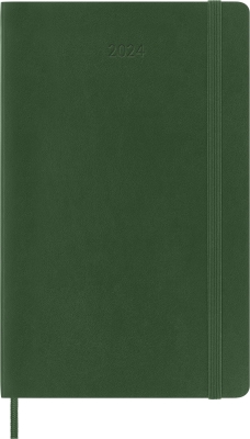 Еженедельник Moleskine CLASSIC SOFT WKNT Large 130х210мм датир.12мес 144стр. линейка мягкая обложка зеленый Еженедельник Moleskine CLASSIC SOFT WKNT Large 130х210мм датир.12мес 144стр. линейка мягкая обложка зеленый