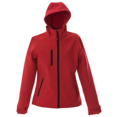 Куртка Innsbruck Lady, красный_S, 96% полиэстер, 4% эластан, плотность 280 г/м2, красный, основная ткань софтшелл : 96% полиэстер, 4% эластан, 280 г/м2