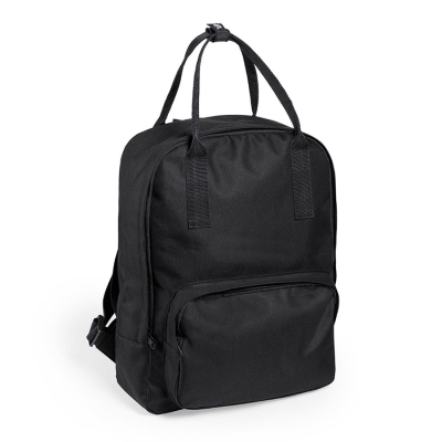 Рюкзак SOKEN, черный, 39х29х19 см, полиэстер 600D, черный, полиэстер