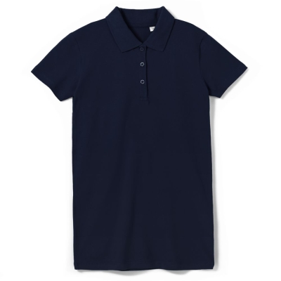 Рубашка поло мужская Phoenix Men, темно-синяя, синий, хлопок 95%; эластан 5%, плотность 220 г/м²; пике