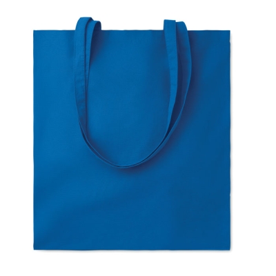 Хлопковая сумка 180гр / м2, синий, хлопок