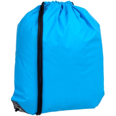 Рюкзак-мешок Manifest Color из светоотражающей ткани, синий, синий, плотность 260 г/м², хлопок 65%; полиэстер 35%