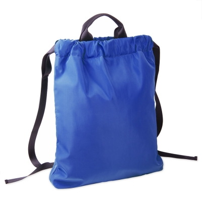 Рюкзак RUN, синий, 48х40см, 100% нейлон, синий, нейлон
