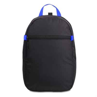 Рюкзак INTRO, синий/чёрный, 100% полиэстер, синий, черный, материал верха oxford, 100% полиэстер