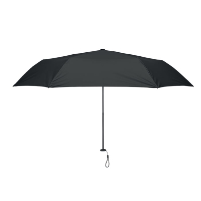 Зонт складной, черный, полиэстер