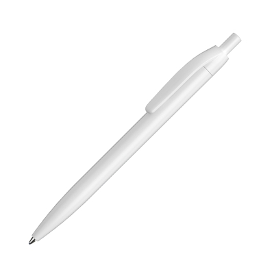 Ручка шариковая "Phil" из антибактериального пластика, белый, пластик/антибактериальное покрытие