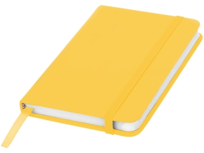 Блокнот А6 «Spectrum» с линованными страницами, желтый, картон