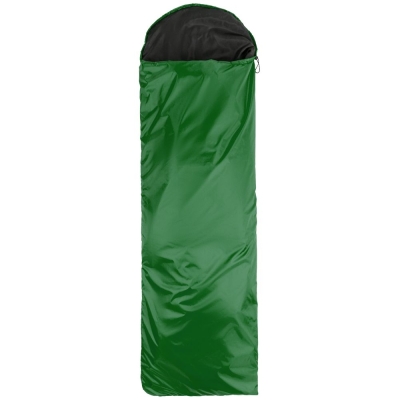 Спальный мешок Capsula, зеленый, зеленый, 150 г/м², чехол, спальник - полиэстер; утеплитель - синтепон