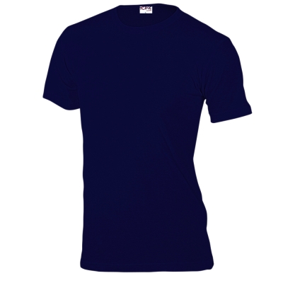 Мужские футболки Topic кор.рукав 100% хб синий-сапфир, синий-сапфир, хлопок