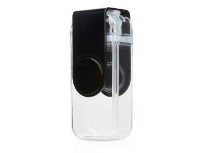 Бутылка для воды «JUICY DRINK BOX», 290 мл, черный, пластик
