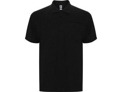 Рубашка поло «Centauro Premium» мужская, черный, полиэстер, хлопок