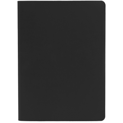 Ежедневник Flex Shall, датированный, черный, черный, soft touch