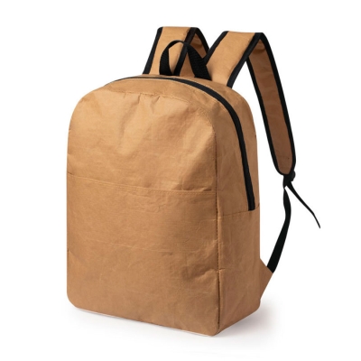 Рюкзак "Dons", светло-коричневый, 40x30x14 см, 100% бумага, 130 г/м2, коричневый, 100% бумага, 130 г/м2