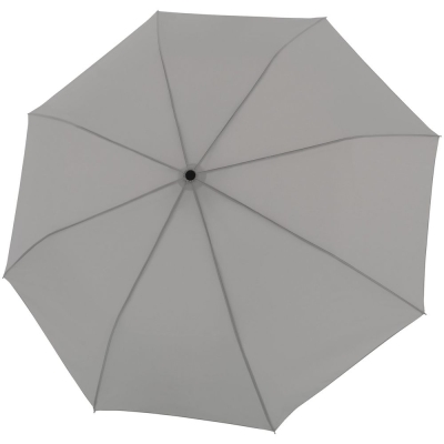 Зонт складной Trend Mini Automatic, серый, серый, ручка - пластик; купол - эпонж; стеклопластик - сталь