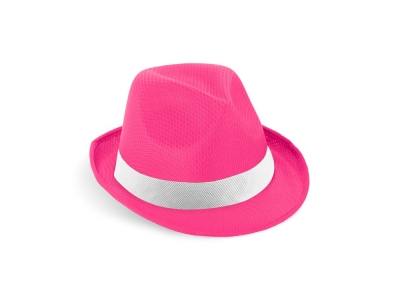 Шляпа «MANOLO POLI», розовый, пластик, силикон