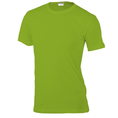 Мужские футболки Topic кор.рукав 100% хб салатовые, зеленый, хлопок
