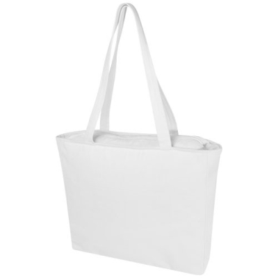 Weekender эко-сумка из переработанного материала Aware™ плотностью 500 г/м², белый