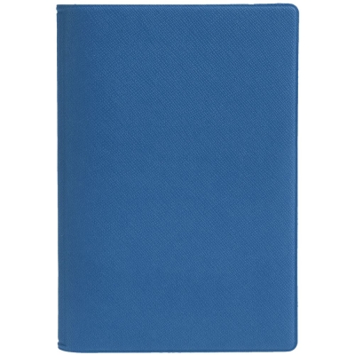 Обложка для паспорта Devon, ярко-синяя, кожзам