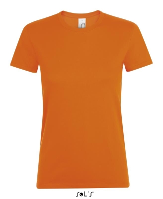 Фуфайка (футболка) REGENT женская,Оранжевый XXL, оранжевый