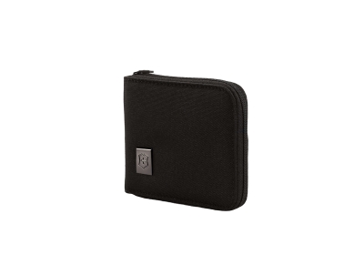 Бумажник VICTORINOX Bi-Fold Wallet, на молнии, чёрный, нейлон 800D, 11x1x10 см