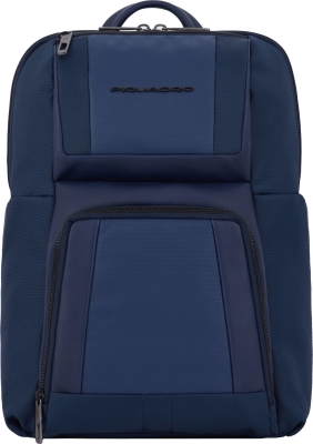 Рюкзак муж. Piquadro Wallaby CA6221W120/BLU синий полиэстер/натур.кожа Рюкзак муж. Piquadro Wallaby CA6221W120/BLU синий полиэстер/натур.кожа