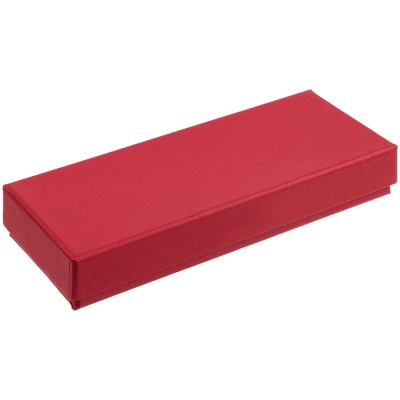 Коробка Notes с ложементом для ручки и флешки, красная, красный, картон