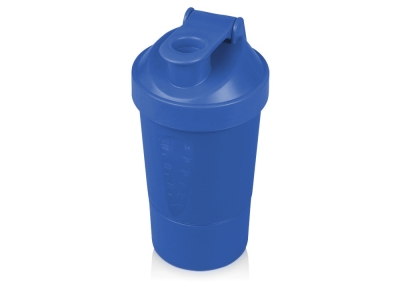 Шейкер для спортивного питания «Level Up», голубой, пластик