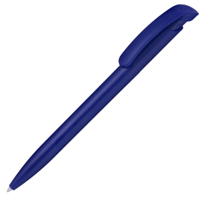 Ручка шариковая Clear Solid, синяя, синий, пластик
