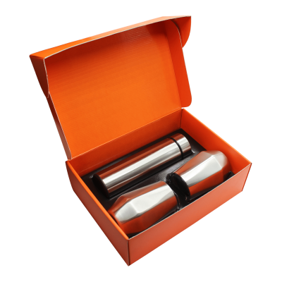 Набор Hot Box E2 (металлик) B (сталь), серый, металл, микрогофрокартон