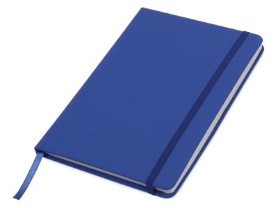 Блокнот А5 «Spectrum» с линованными страницами, синий, картон
