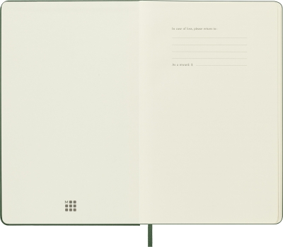 Еженедельник Moleskine CLASSIC WKNT Large 130х210мм 144стр. зеленый Еженедельник Moleskine CLASSIC WKNT Large 130х210мм 144стр. зеленый