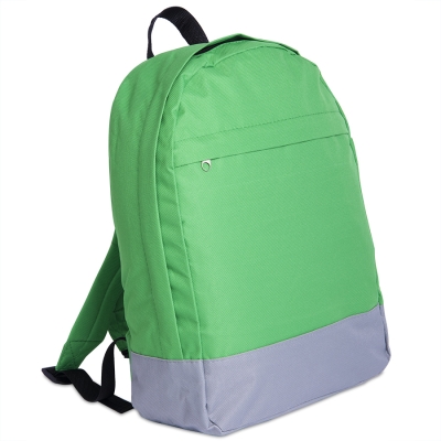 Рюкзак "URBAN",  зеленый/серый, 39х27х10 cм, полиэстер 600D, зеленый, серый, полиэстер 600d