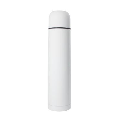 Термос софт-тач Yanemal 1 л. (белый), белый, металл, soft touch
