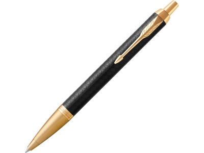 Ручка шариковая Parker IM Premium, черный, желтый, алюминий