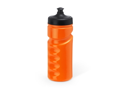 Бутылка спортивная RUNNING из полиэтилена, оранжевый, пластик