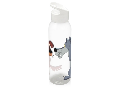Бутылка для воды «Жил-был Пес», белый, прозрачный
